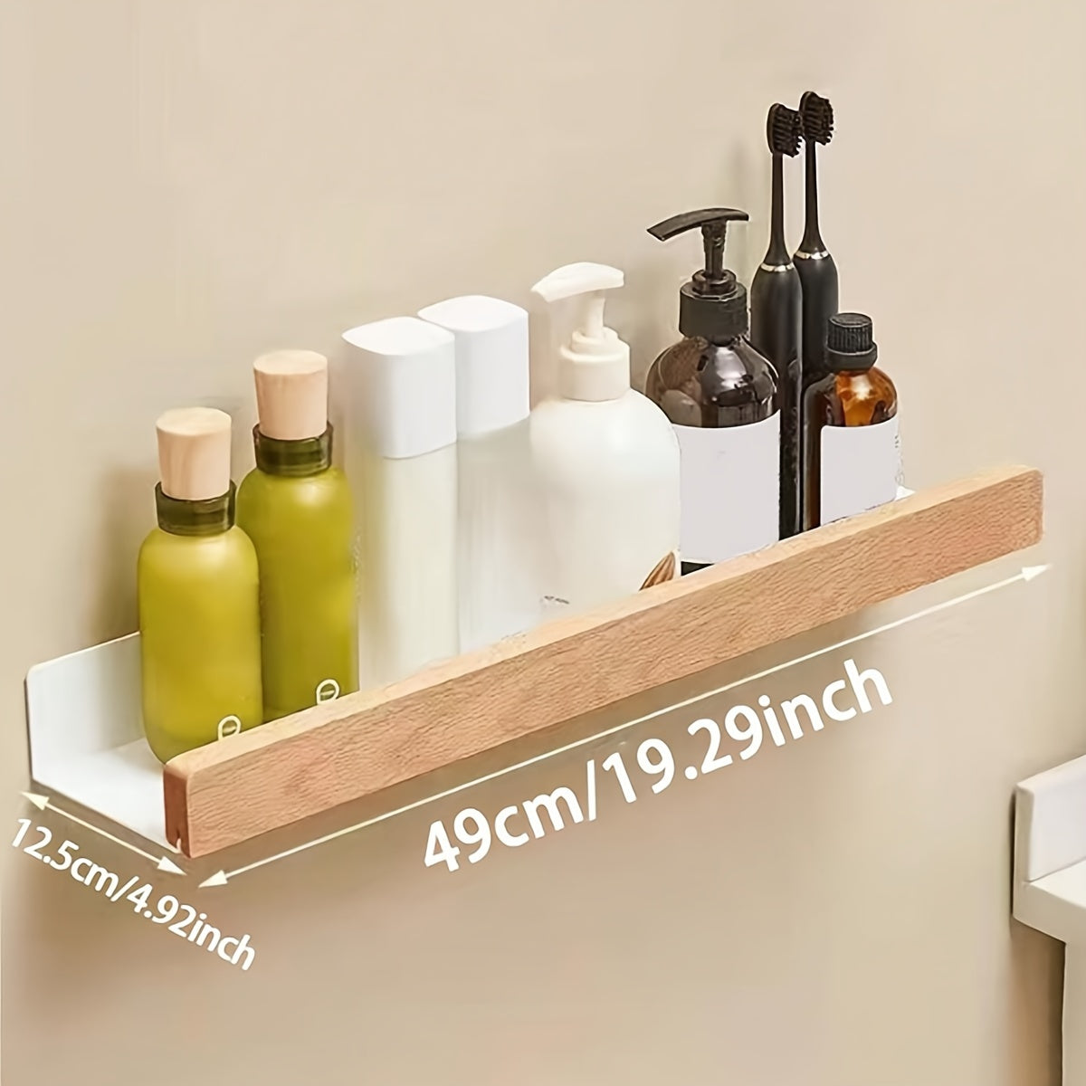 StarkesTett Wandplank - Zwevend Smeedijzer, Modern en Ruimtebesparend 9
