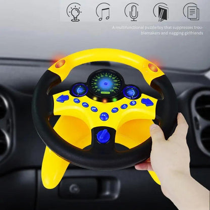 DrivePlay™ – Interactive Simulator Steering Wheel – Educational Kids Toy
