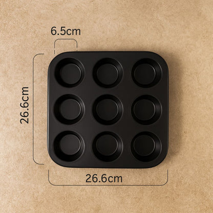 BakeNest™ – Antiaanbak Muffin Bakvorm – Cupcake Muffin Bakplaat