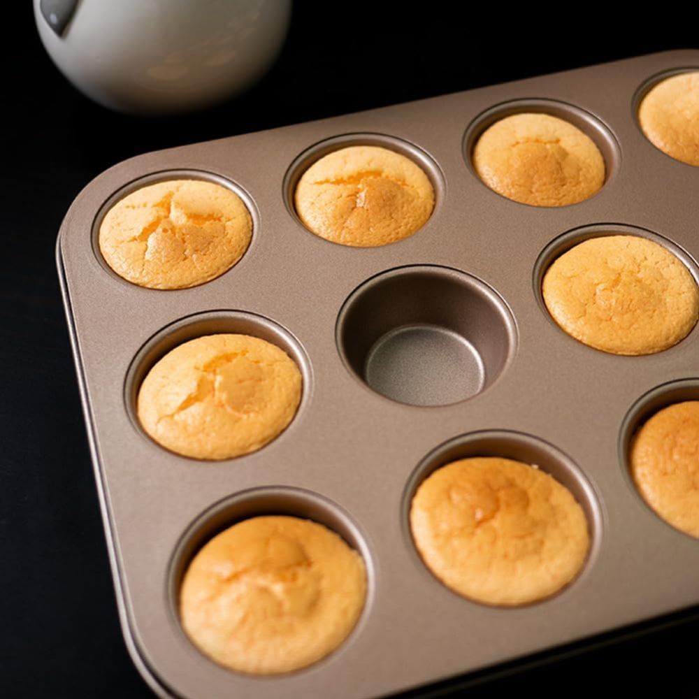 BakeNest™ – Antiaanbak Muffin Bakvorm – Cupcake Muffin Bakplaat