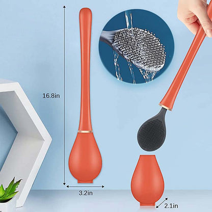 Talia Toiletborstel - Flexibele Siliconen, Wandmontage 4