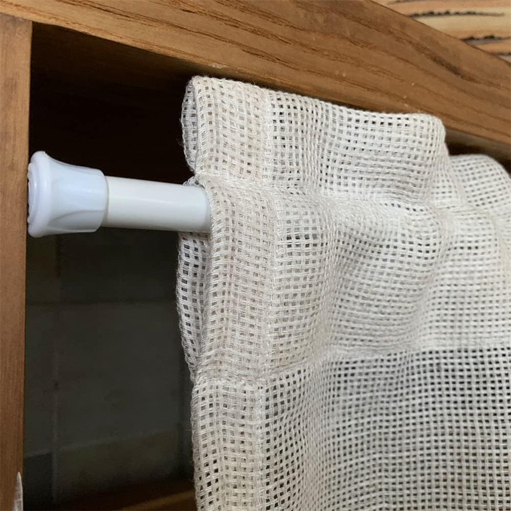 Tessel Gordijnroede - Aluminium, Boorloos en Verstelbaar 3