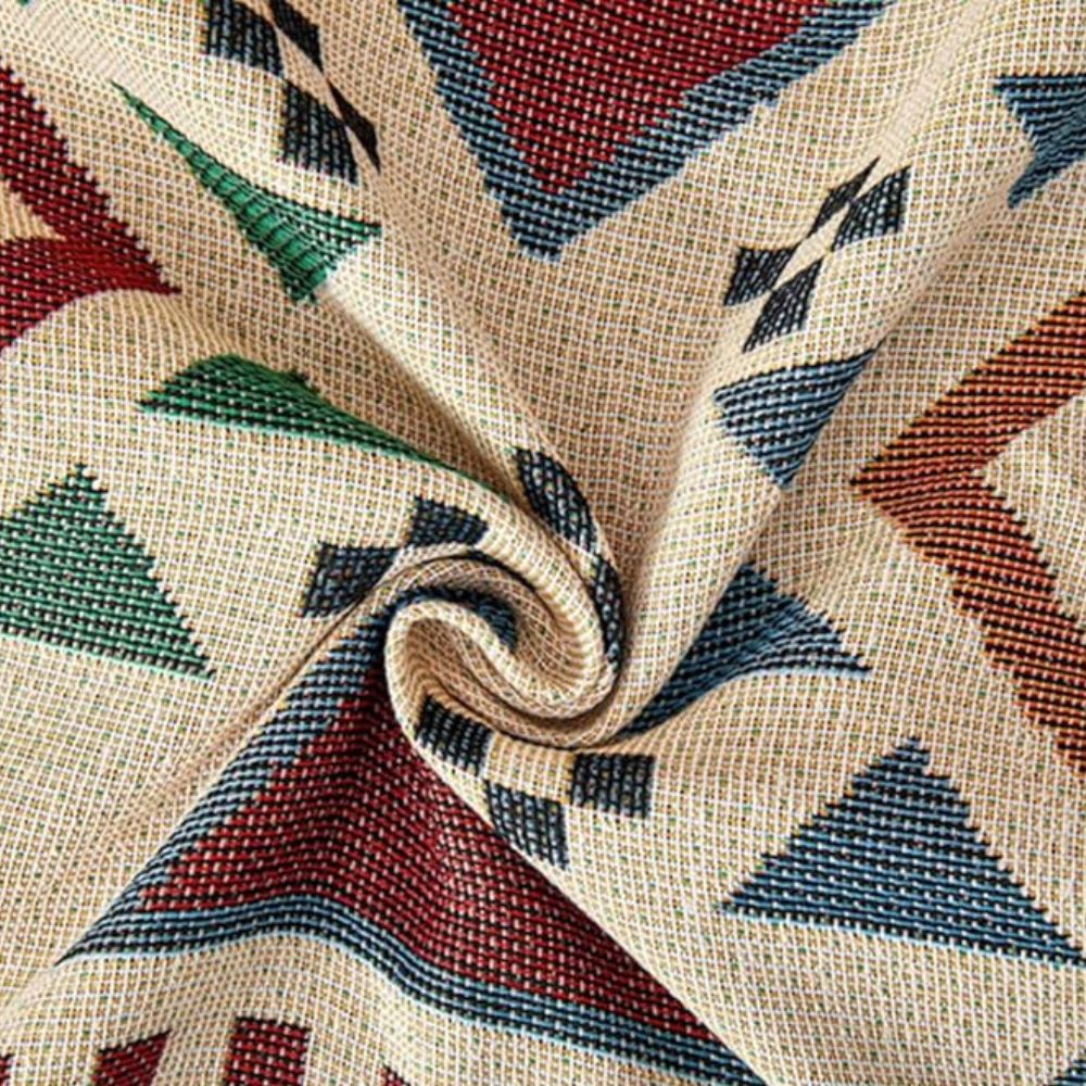 Tiber Weave Bankhoes - Premium Chenille, Bohemien Stijl 3