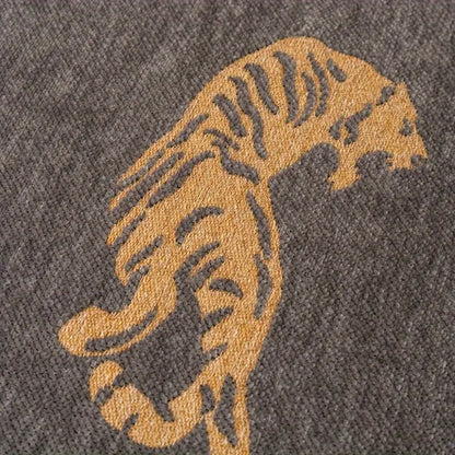 Tijger Chenille Bankhoes - Omkeerbaar, Luxe Design 5