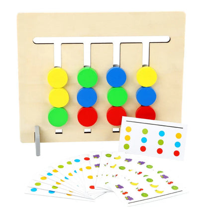 4Ever Wood BrainTree™ - Sorteren, leren en spelen in één - Montessori Houten Sorteerpuzzel