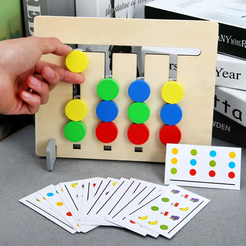 4Ever Wood BrainTree™ - Sorteren, leren en spelen in één - Montessori Houten Sorteerpuzzel