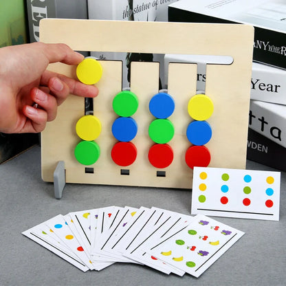 4Ever Wood BrainTree™ - Sorteren, leren en spelen in één - Montessori Houten Sorteerpuzzel