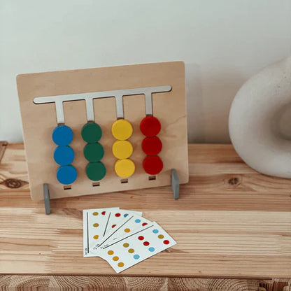 4Ever Wood BrainTree™ - Sorteren, leren en spelen in één - Montessori Houten Sorteerpuzzel