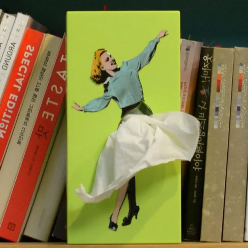 TissuDance Tissue Box - Creatief Ontwerp, Speelse Decoratie 2