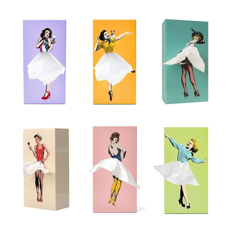 TissuDance Tissue Box - Creatief Ontwerp, Speelse Decoratie 4
