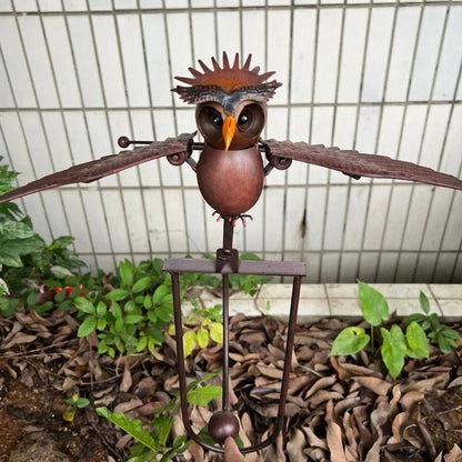 Tivaro Tuindecoratie Vogel - Hoogwaardig Metaal, Minimalistisch Design 4