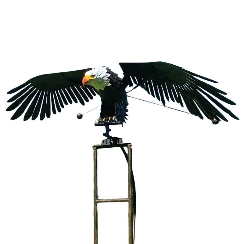 Tivaro Tuindecoratie Vogel - Hoogwaardig Metaal, Minimalistisch Design 5