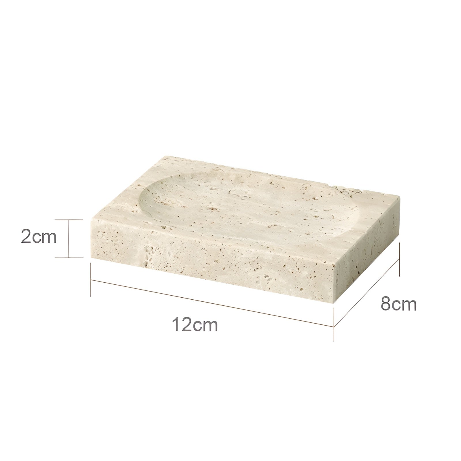 Trevano Badkamerset - Natuursteen Beige, Stijlvolle Accessoires 0