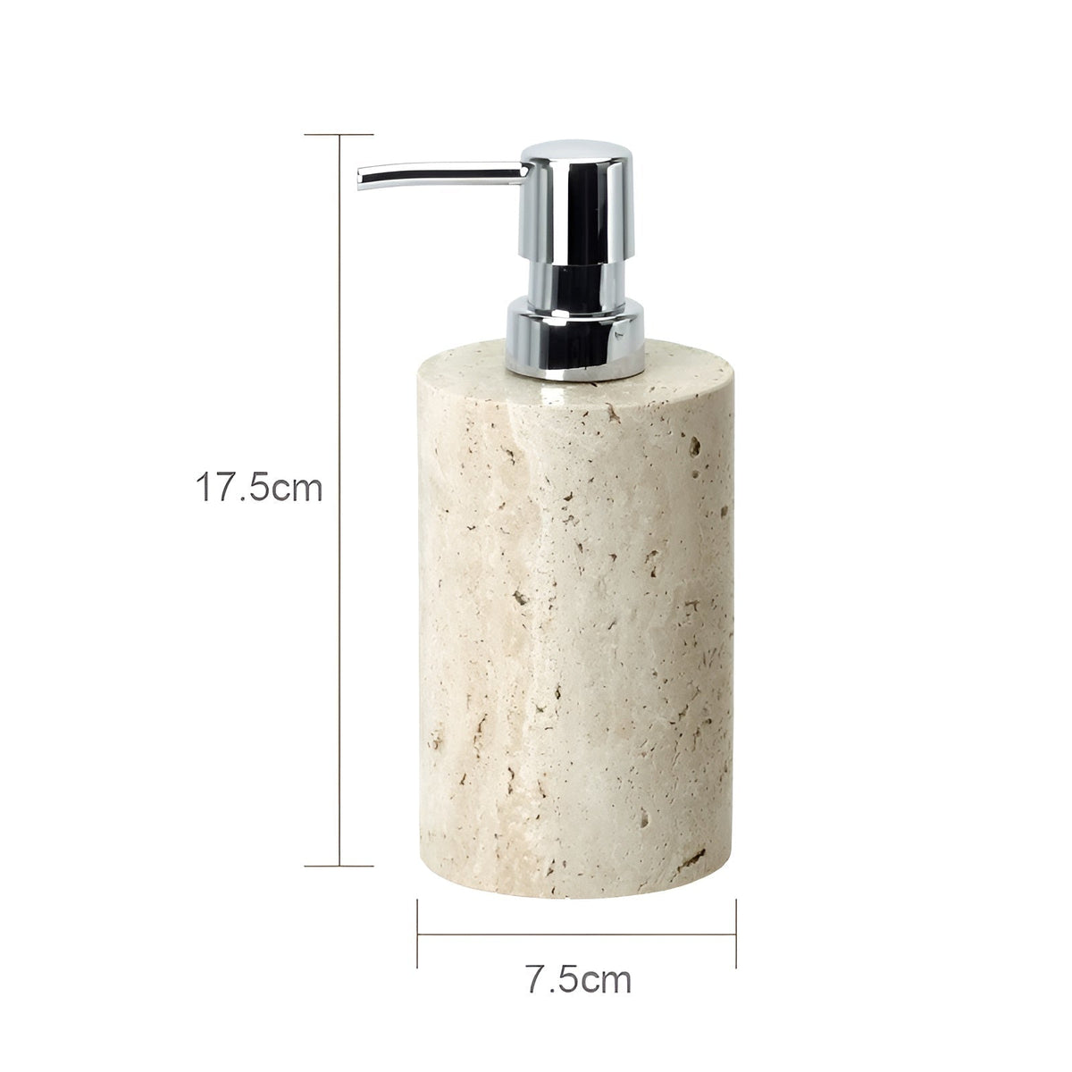 Trevano Badkamerset - Natuursteen Beige, Stijlvolle Accessoires 10