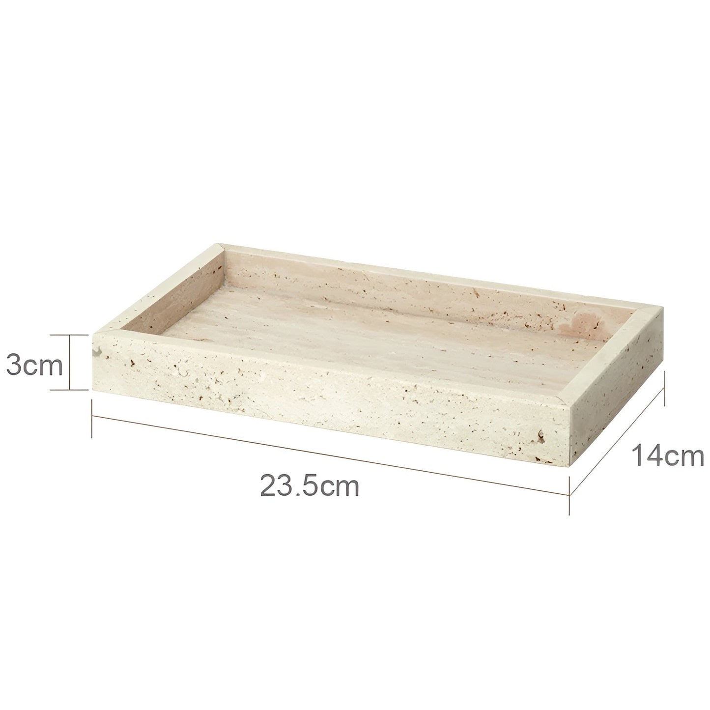 Trevano Badkamerset - Natuursteen Beige, Stijlvolle Accessoires 14