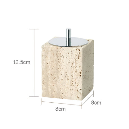 Trevano Badkamerset - Natuursteen Beige, Stijlvolle Accessoires 15