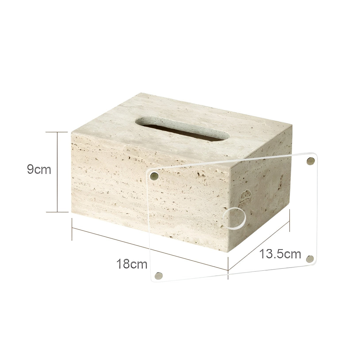 Trevano Badkamerset - Natuursteen Beige, Stijlvolle Accessoires 19