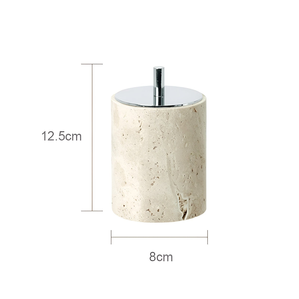 Trevano Badkamerset - Natuursteen Beige, Stijlvolle Accessoires 21