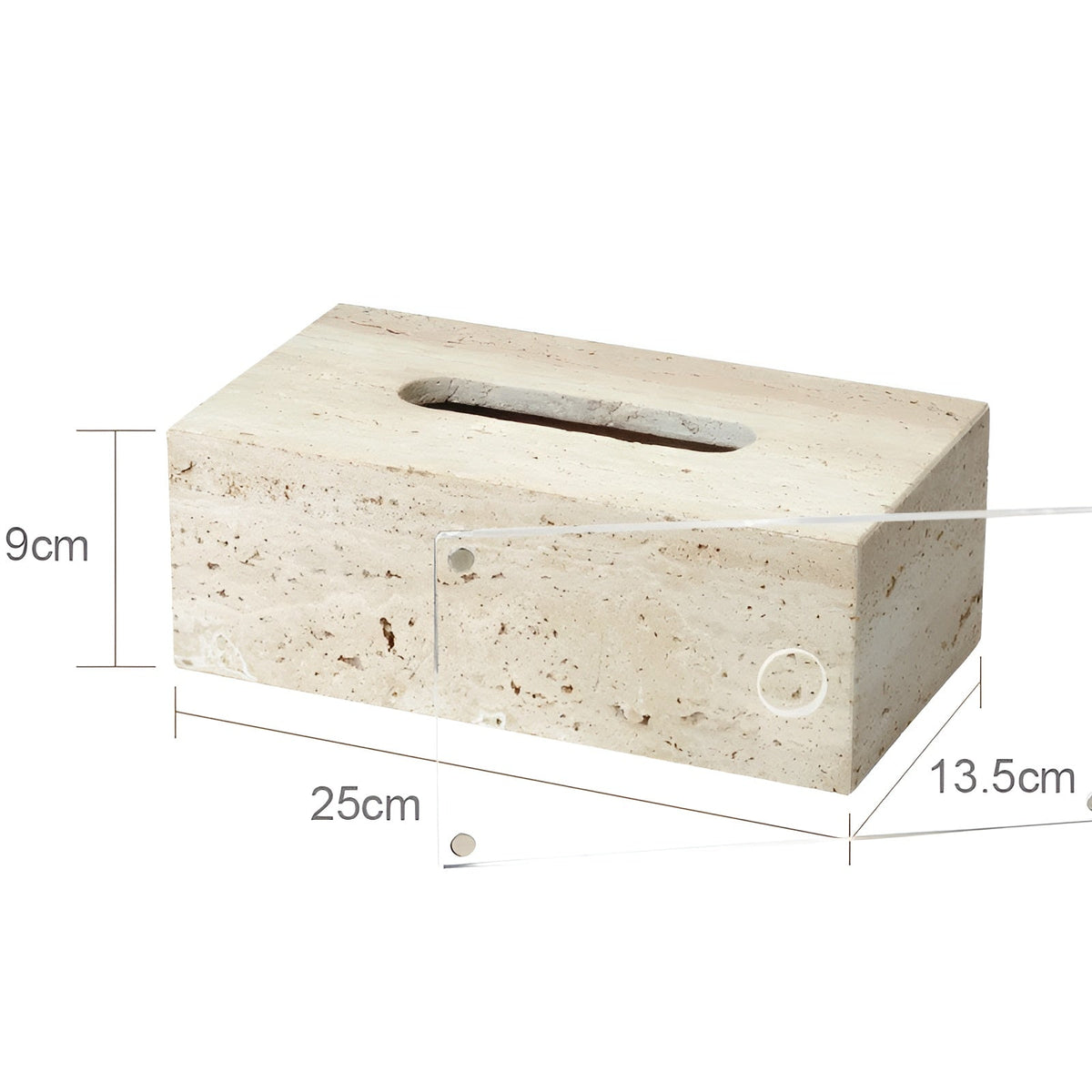 Trevano Badkamerset - Natuursteen Beige, Stijlvolle Accessoires 9