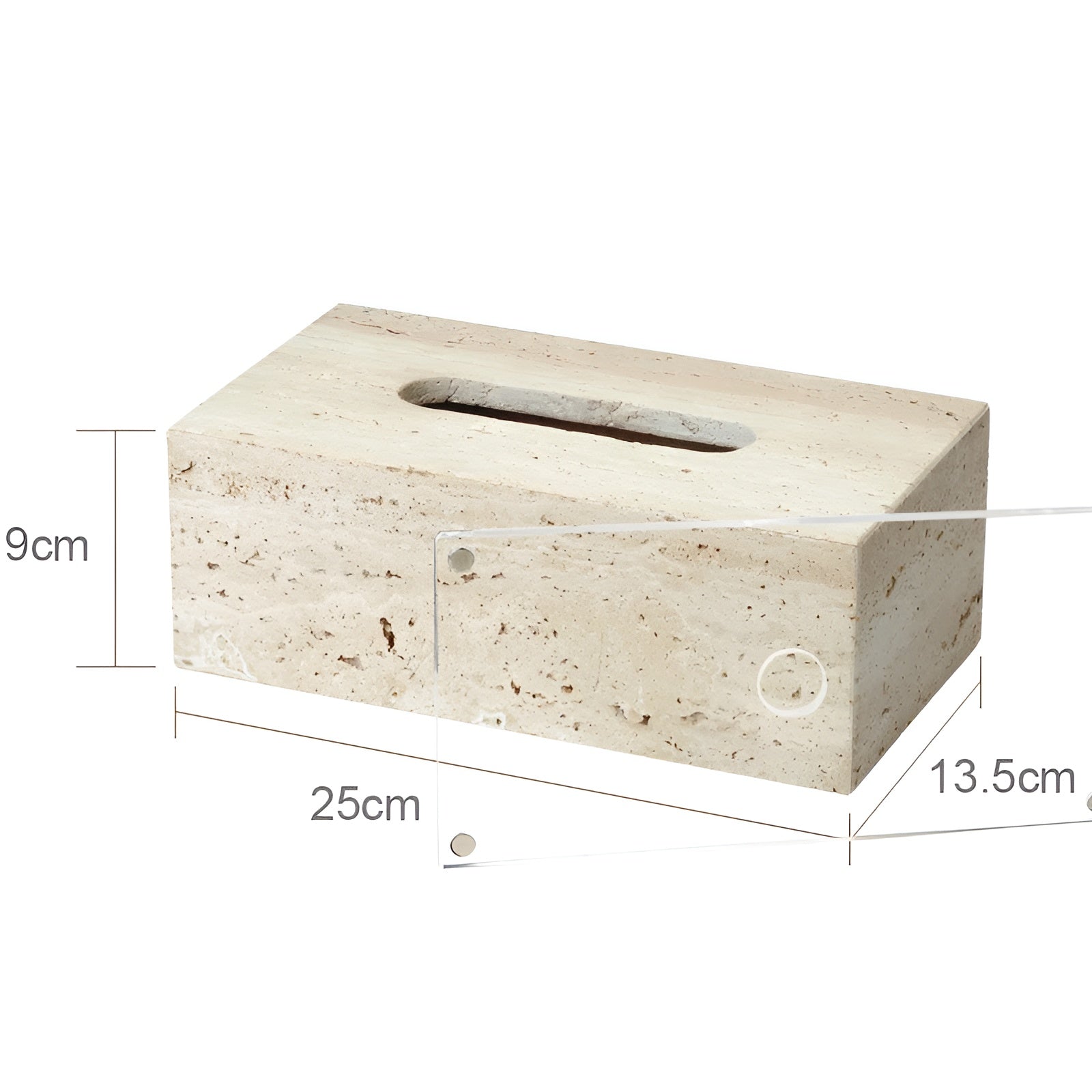Trevano Badkamerset - Natuursteen Beige, Stijlvolle Accessoires 9