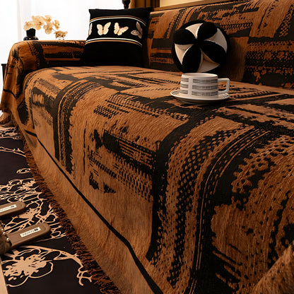 Triton Bankhoes - Chenille, Tribale Geometrische Patronen 5