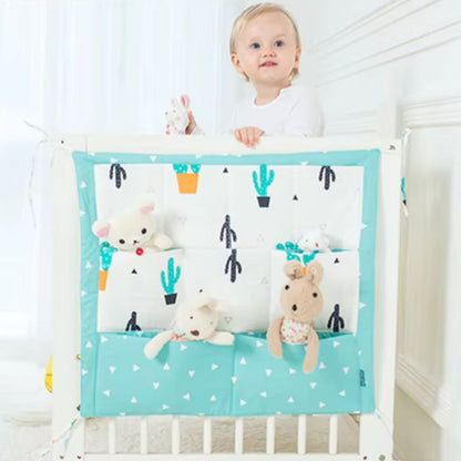 CribCaddy™ – Kleurrijke Babybed Opbergzak – Handige Stijlvolle Organizer