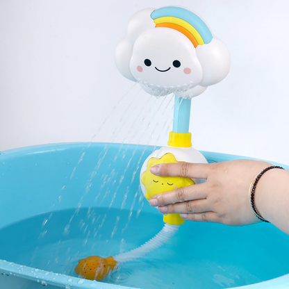 SunnySprinkle™ – Een vrolijke regenbui in het bad