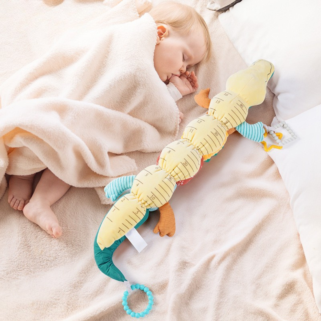 Sensory Croco™ – Stimuleert de zintuigen  – Rammelaar krokodil