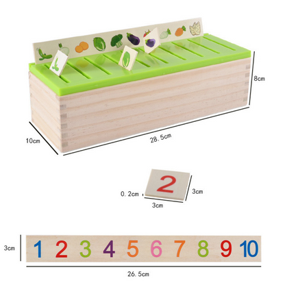 4Ever Wood™ Sorteer Doos - Montessori leer speelgoed