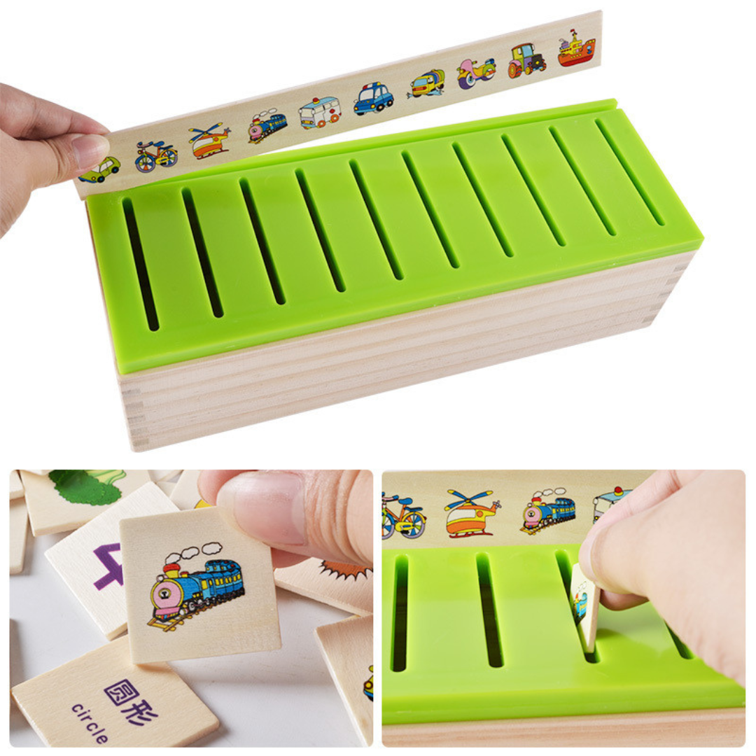 4Ever Wood™ Sorteer Doos - Montessori leer speelgoed