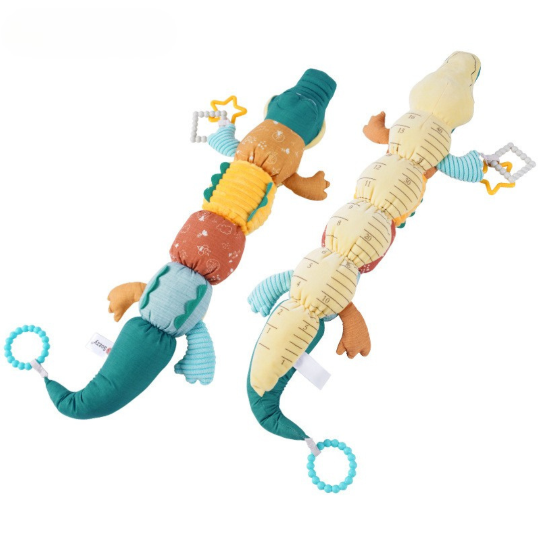 Sensory Croco™ – Stimuleert de zintuigen  – Rammelaar krokodil