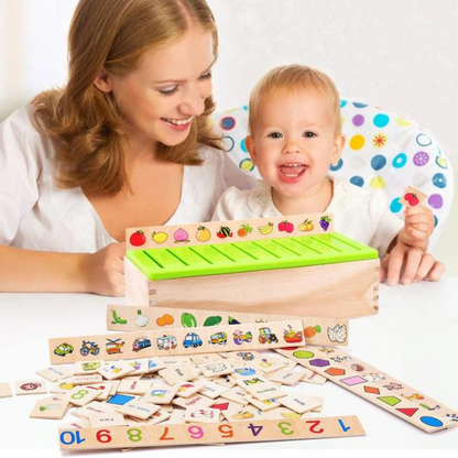 4Ever Wood™ Sorteer Doos - Montessori leer speelgoed