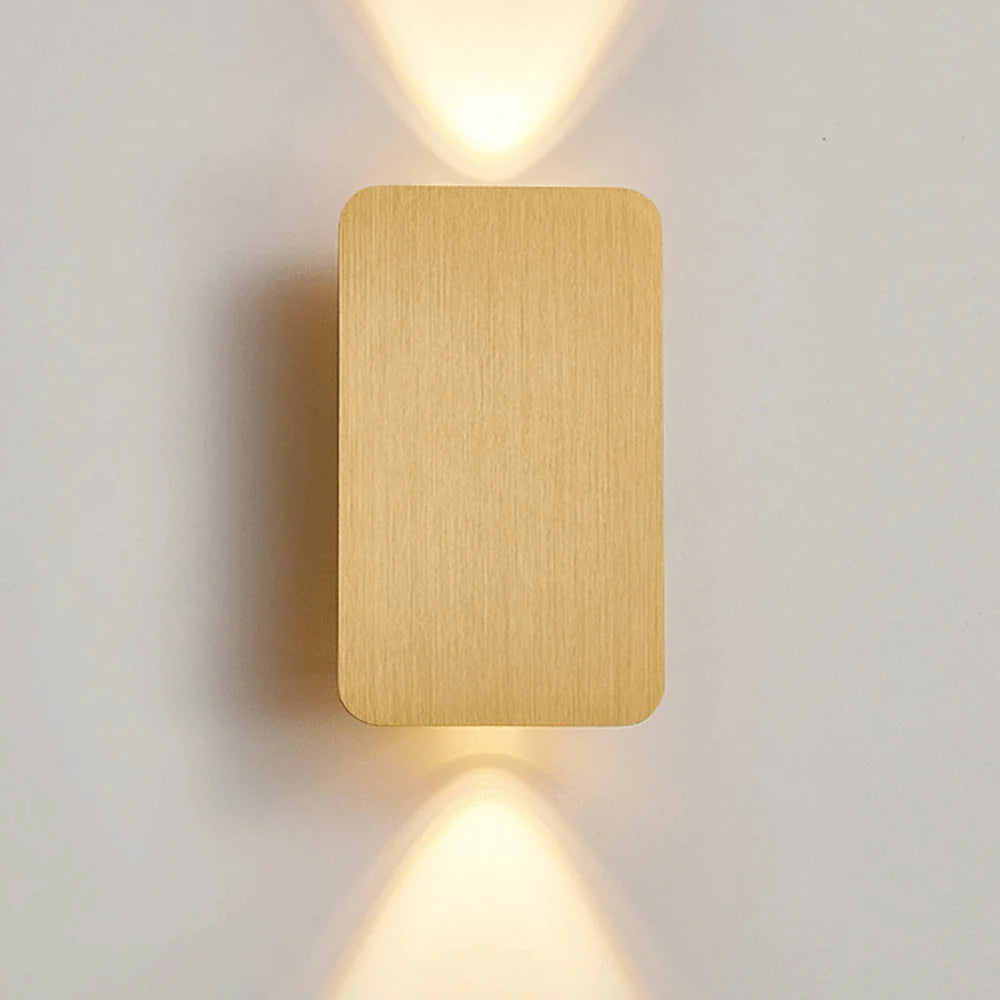 Uplis Wandlamp Binnen - Metaal, Modern Up-Down Verlichting 0