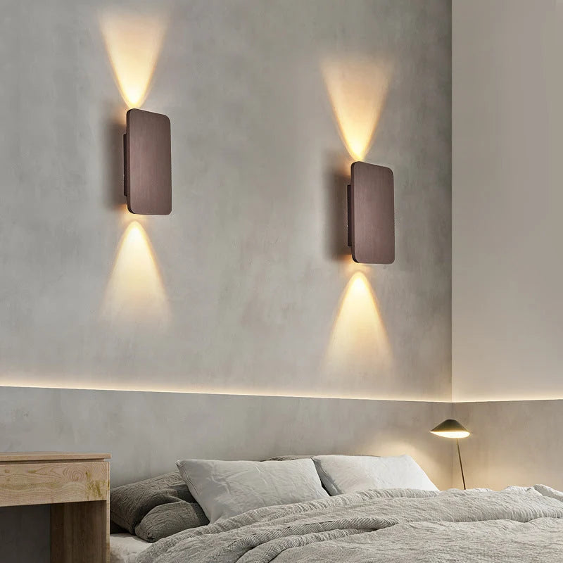 Uplis Wandlamp Binnen - Metaal, Modern Up-Down Verlichting 1