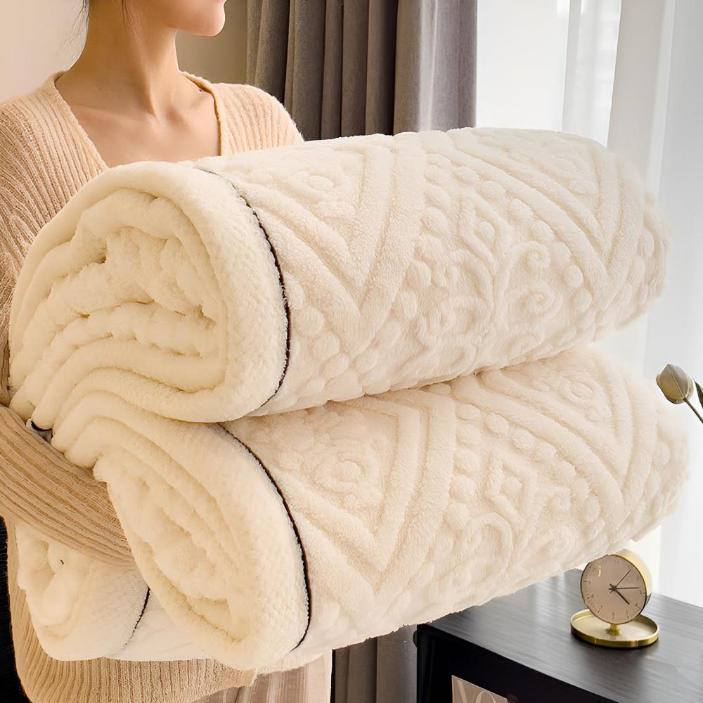 Vela Fleece Deken - Warm en Zacht met Mandala Patroon 0