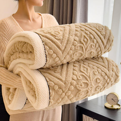 Vela Fleece Deken - Warm en Zacht met Mandala Patroon 11