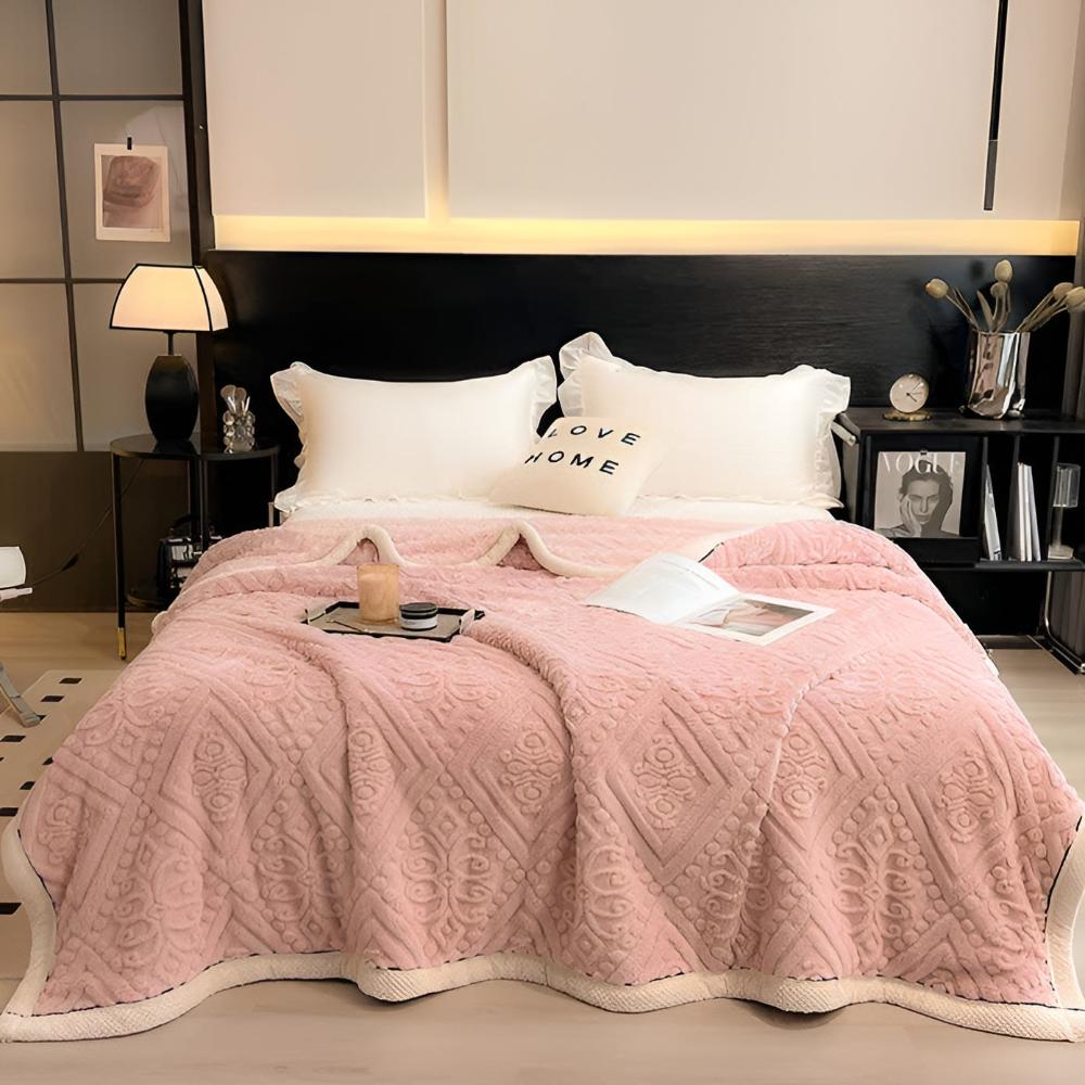 Vela Fleece Deken - Warm en Zacht met Mandala Patroon 6