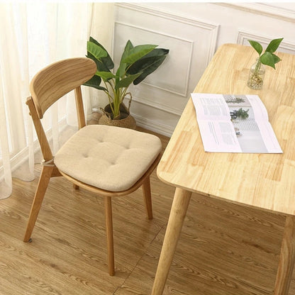 Vela Zen Luxe Stoelkussen - Duurzaam Microvezel, Minimalistisch Design 1