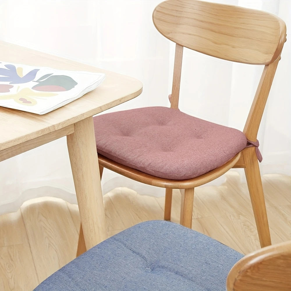 Vela Zen Luxe Stoelkussen - Duurzaam Microvezel, Minimalistisch Design 2