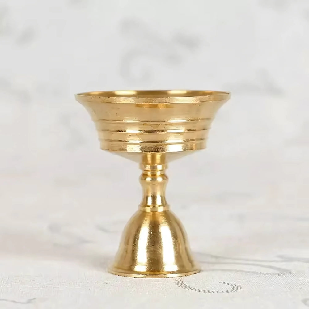 Vento Kandelaar - Hooggepolijst Koper, Vintage Goudkleurig Accent 0