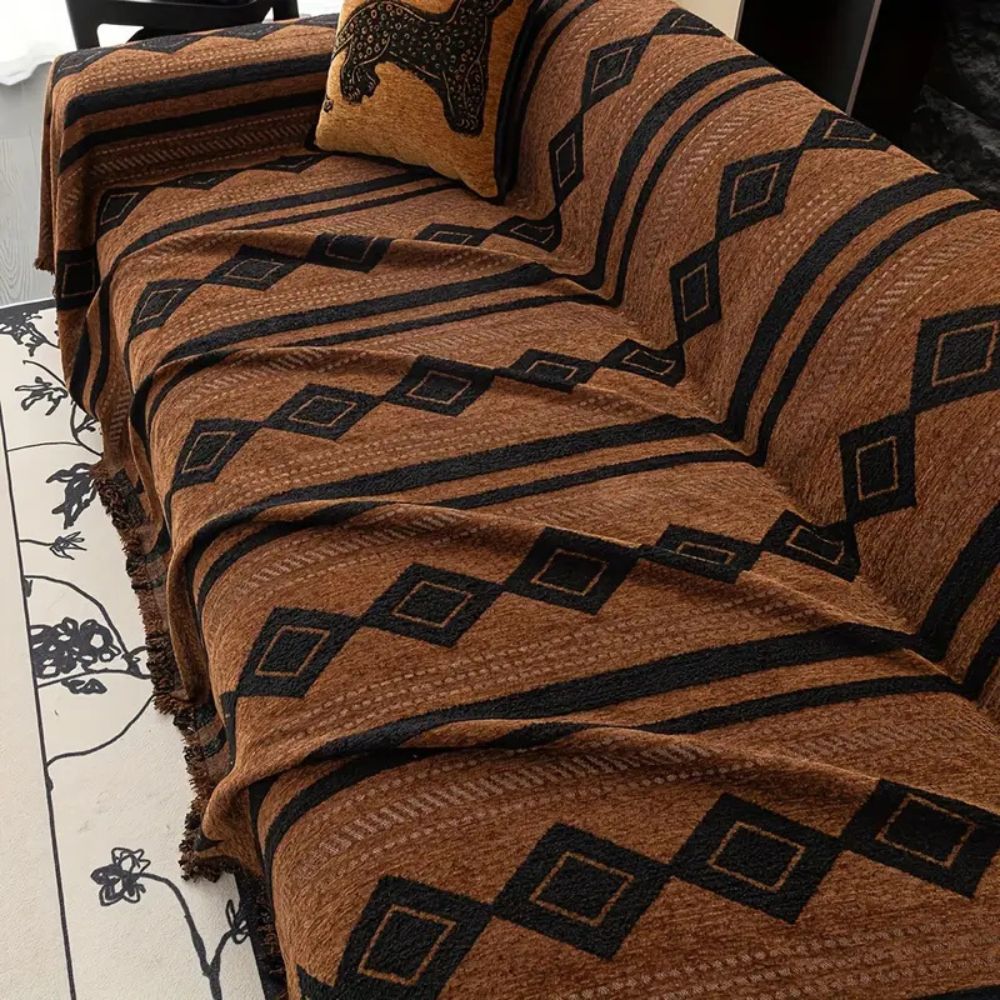 Vibe Tide Bankhoes - Microvezelmix, Boho Design voor Hoekbank 5