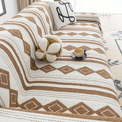 Vibe Tide Bankhoes - Microvezelmix, Boho Design voor Hoekbank 7