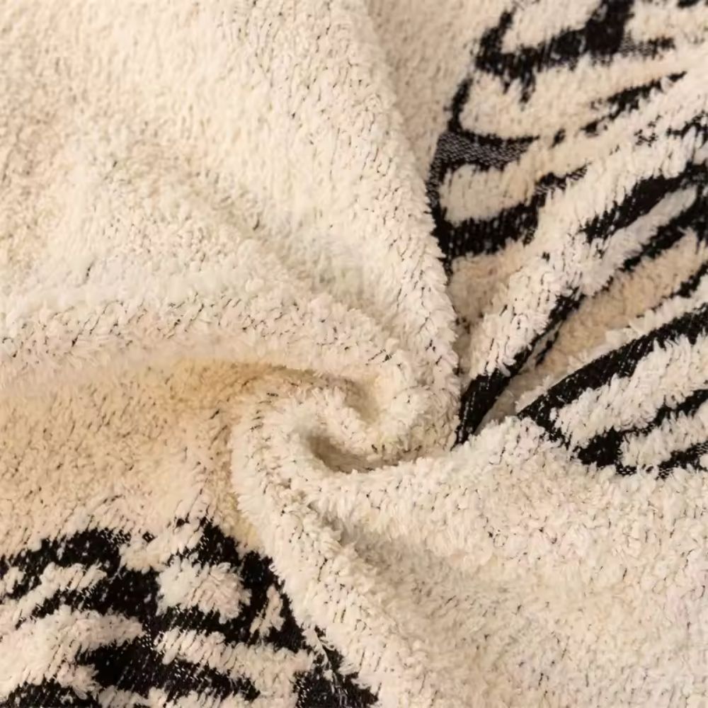 Vleugje Bankhoes - Zachte Microvezel, Omkeerbaar Vlinderpatroon 4