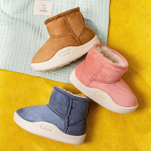 FrostCubs™ – Warme Suède Winterlaarzen – Comfortabele Baby Schoenen