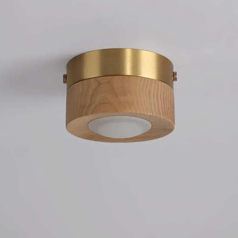 Waldon Plafondlamp - Walnoot, LED Verlichting voor Slaapkamer 2