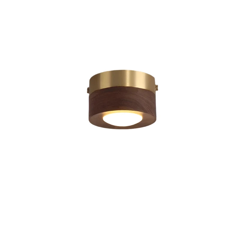Waldon Plafondlamp - Walnoot, LED Verlichting voor Slaapkamer 8