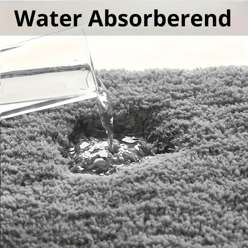 AquaSoftStripe™ – Dikke Absorberende Badmat – Antislip Badkamer Comfort