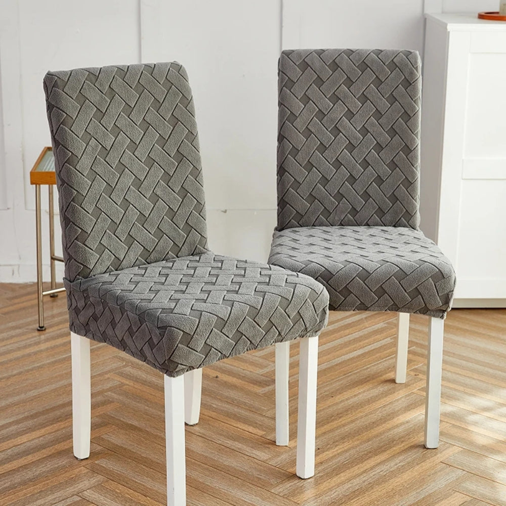 Weslin Stoelhoes Eetkamerstoel - Geweven Microvezel, Beschermend en Comfortabel 2
