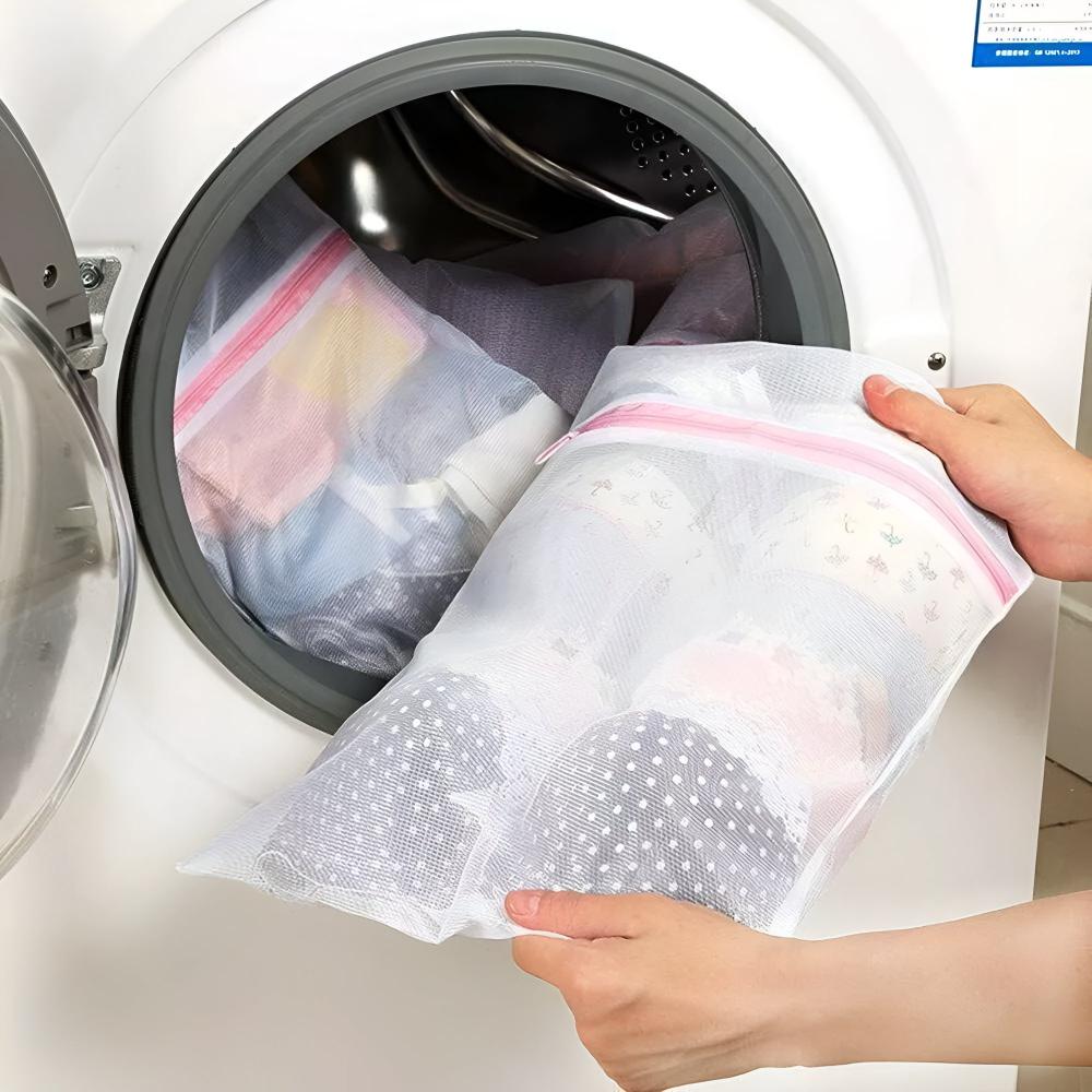 Wexa Waszakken Set - Mesh met Ritssluiting, Duurzaam en Beschermend 2