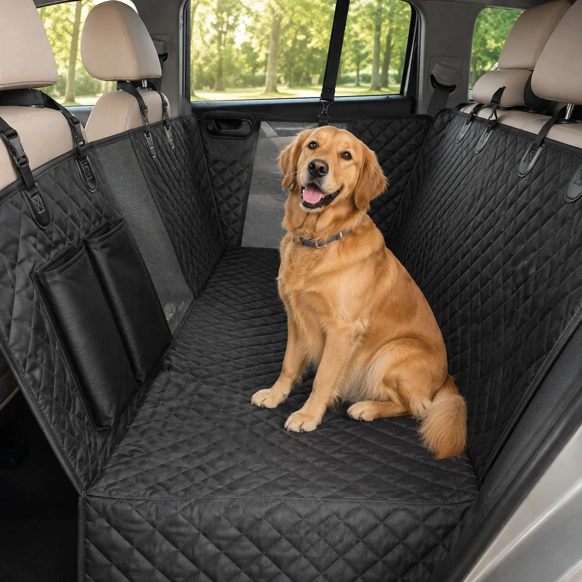 Wexley Autostoelhoes - Waterdicht, Verstelbaar voor Honden 0